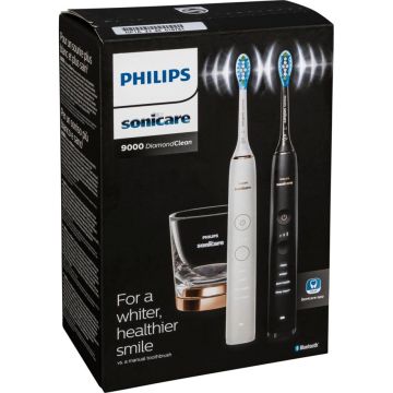 Philips HX9914/57 Sonicare DiamondClean 9000 elektriskā zobu birste, 4 tīrīšanas režīmi, viedā tehnoloģija