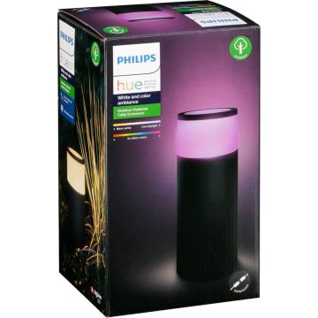 Philips Hue Calla LED Pedestal Lampa Extens. melns