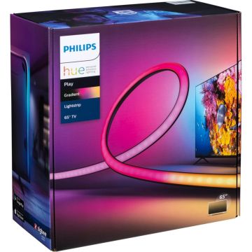 Philips Hue Play Gradient LED gaismas lentes televizors 65 collas