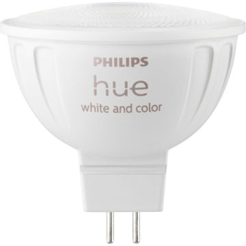 Philips Hue LED lampa MR16 400lm Balta krāsa Amb.