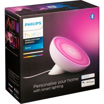 Philips Hue Bloom LED galda lampa balta