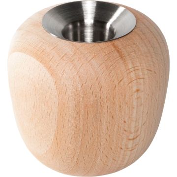 Stelton Ora Sveču turētājs 6,5cm, dižskābarža koks