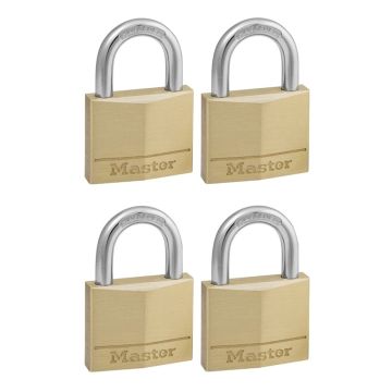 Master Lock piekaramā atslēga 4 gab. Komplekts (50mm) 150EURQNOP