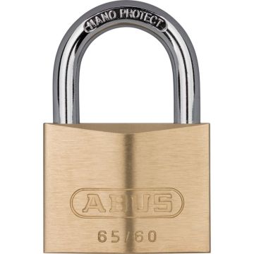 ABUS Brass Piekaramā Slēdzene 65/60 60mm 6. Drošības Līmenis