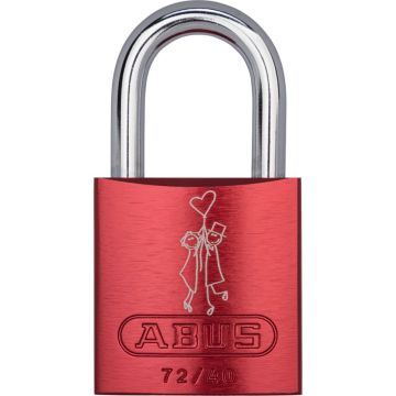 ABUS Love 72/40 Piekaramā Slēdzene Look 1 40mm 6. Drošības Līmenis