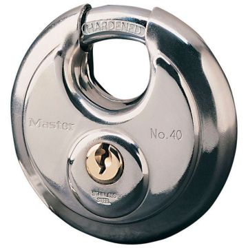 Master Lock Disks Nerūsējošais tērauds 40EURD