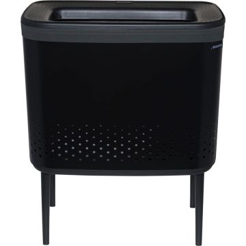 Brabantia Bo 60L veļas konteineris, melns