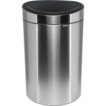 Brabantia Touch Bin New atkritumu tvertne, pārstrādei, 23+10L, matēts tērauds