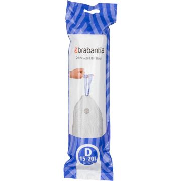 Brabantia PerfectFit Atkritumu Maisi D tips 15-20L 20 gab.