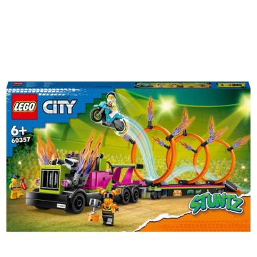 Lego City 60357 Stunt Truck & Ring of Fire Challenge