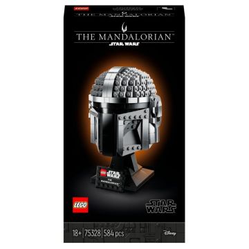 LEGO Star Wars 75328 Mandalorian Helmet Mandaloriāņa ķivere