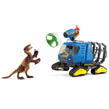 Schleich Dinosaurs 42604 Sliežu transportlīdzeklis