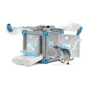 Schleich Eldrador Creatures BattleCave Eisratte 42676 - Kaujas ala Ledus žurka figūriņa