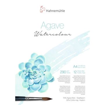 Hahnemühle Agave akvareļu papīrs A4, 12 lapas, 290 g