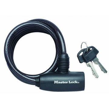 Master Lock spirālveida kabeļu slēdzene 8mm 8126EURDPRO