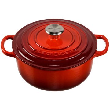 Le Creuset Signature kastrolis apaļš 20cm Cerise