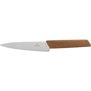 Victorinox Swiss Modern šaurs nazis Walnut Wood 15 cm