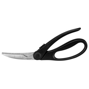 Fiskars Essential putnu gaļas griešanas šķēres, 23cm