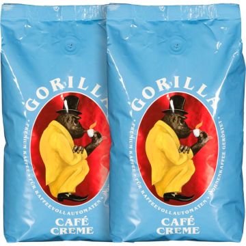 Joerges Gorilla Cafè Creme blue 2kg Set