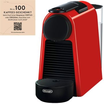 DeLonghi EN85.R Nespresso Essenza Mini espresso automāts sarkans