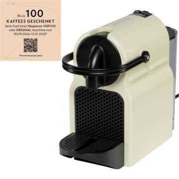 DeLonghi EN 80 CW Inissia Nespresso Kafijas Automāts, Vaniļas Krēma