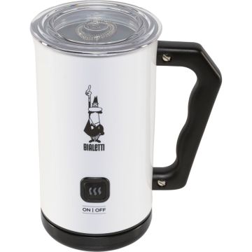 Bialetti MKF02 piena putotājs, 500W, balts, automātiska putošanas un sildīšanas funkcija