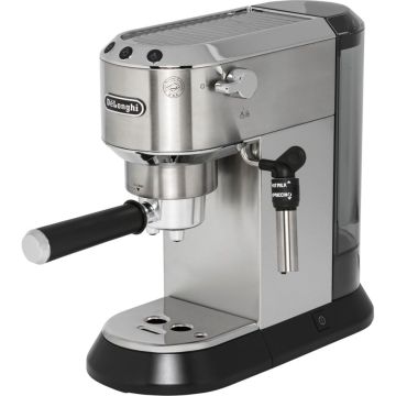 DeLonghi EC 685 M Dedica Style espresso automāts, 15 bar, manuāla vadība, metālisks