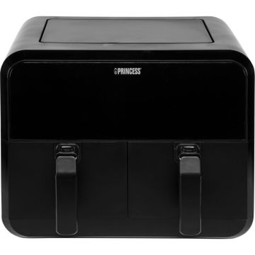 Princess Double Basket Airfryer (karstā gaisa fritieris), 1700W, 8 l, divas groza sadaļas