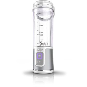 Ninja BC151EUWH portatīvais blenderis ar akumulatoru, 500 ml tilpums, 160W, ar akumulatoru