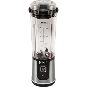 Ninja BC151EUBK portatīvais blenderis ar akumulatoru, 500 ml tilpums, 160W, ar akumulatoru