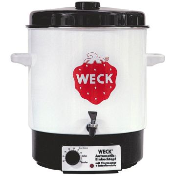 WECK konservēšanas katls ar krānu, 1800W, 29 l tilpums