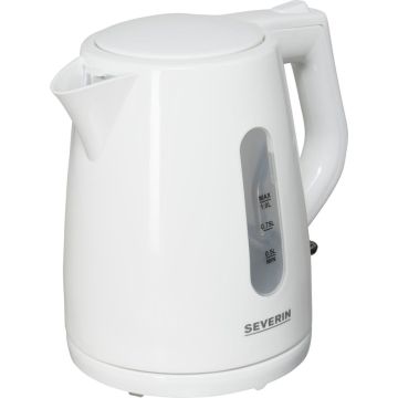 Severin WK 3411 elektriskā tējkanna, melna, 1.7L, 2200W