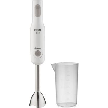 Philips HR 2534/00 rokas blenderis, 650W, ar noslaucītāju un trauku