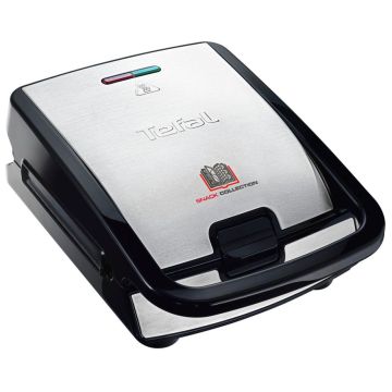 Tefal SW 854 D vafeļu un uzkodu panna, 700W, maināmas plāksnes dažādām uzkodām