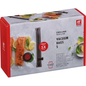 Zwilling Fresh&Save vakuuma maisiņu komplekts S izmērs, 10 gab.