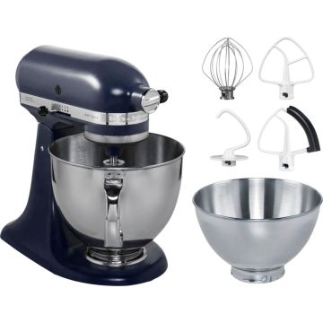 KitchenAid Artisan 5KSM175PSEIB virtuves kombains, 300W, 4,8 l bļoda, 10 uzgaļi, tintes zila