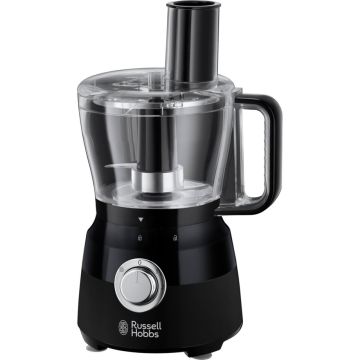 Russell Hobbs 24732-56 virtuves kombains, 600W, 2,5 l bļoda, 6 uzgaļi, matēti melns