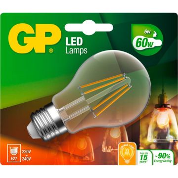 GP Lighting Filament Classic E27 6W (60W) 806 lm