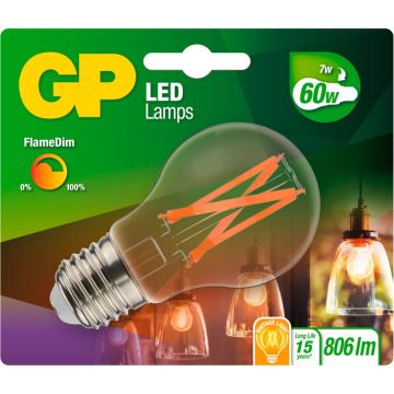 GP Lighting LED FlameDim E27 7W (60W) 806 lm GP 085430