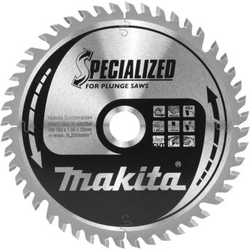 Makita B-56764 SPECIALIZED zāģa asmens 165x20x48Z