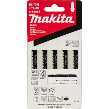 Makita A-85684 Zāģa asmens B-16