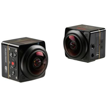 Kodak PixPro SP360 4K Dual Pro Pack, divas kameras, 360° video, 4K izšķirtspēja, ūdensizturīgs apvalks