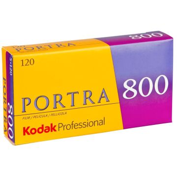 Kodak Portra 800 120 formāta filma 5 gab.