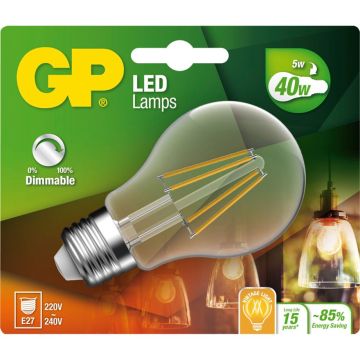 GP Lighting Filament Classic E27 5W (40W) dimmable 470 lm