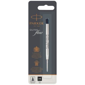 Parker Quinkflow Mine M black Ballpoint Pen (Blister)