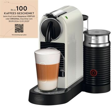 DeLonghi EN267.WAE Citiz & Milk Nespresso automāts ar piena putotāju balts