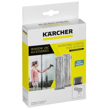 Kärcher WV Microfibre Cleaning Head Outdoor mikrošķiedru uzlikas logu tīrītājiem