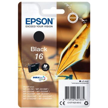 Epson tinte black DURABrite Ultra T162 T1621