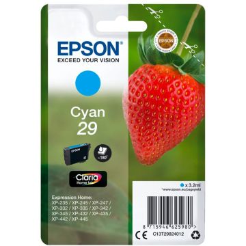 Epson tinte cyan Claria Home 29 T2982