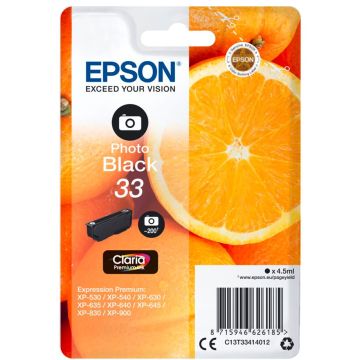 Epson T3341 Claria Premium 33 photo black tinte